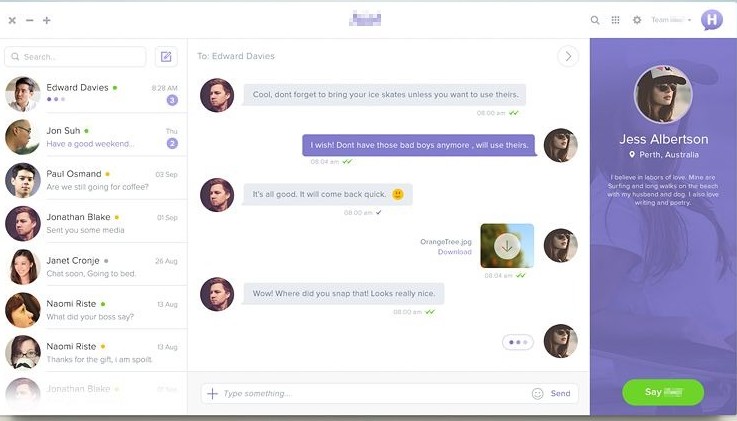 Chat Application for secure, real-time communication.